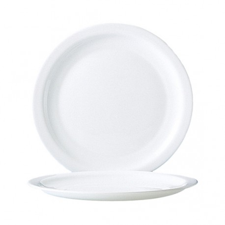 A150 Assiettes plates Blanc Ø155mm