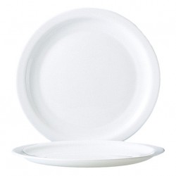 A81 Assiettes plates Blanc Ø230mm