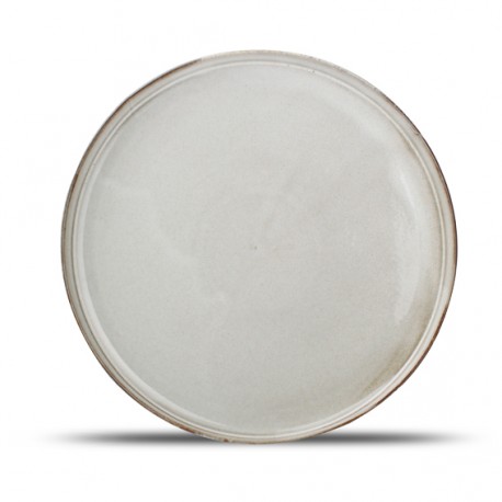 AT1158 Assiette plate ronde Gris Ø275mm