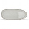 AT1161 Assiette plate rectangulaire Gris 340x145mm