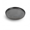 AT1271 Assiettes plates Noir Ø240xH.20mm
