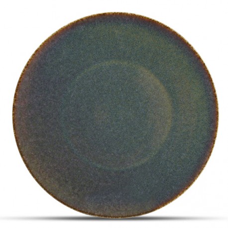 AT1366 Assiettes plates Vert Ø210mm