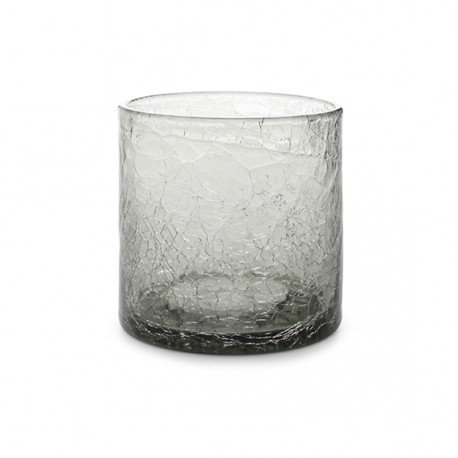 AT1468C Verres CRACKLE Gris 22cl Ø80xh.80mm