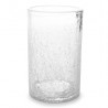 AT1469 Verres CRACKLE Translucide 40cl Ø80xh.135mm