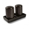 AT642215 Salière/Poivrier - Salière Noir Ø40x h.70mm