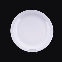 AT7 Assiettes plates Blanc Ø24mm