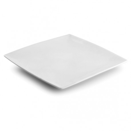 AT777 Assiettes plates Blanc 300x300mm