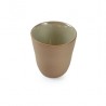 AT785337 Bol/mug Beige/bleu Ø80x h.80mm