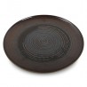 AT785350 Assiettes plates Brun Ø230mm