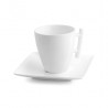 AT868 Tasse et sous-tasse Blanc 80ml