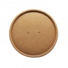 BX29 25 Couvercles pour bols à soupe Brun Ø116mm