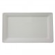 BX4 50 Assiette PULP rectangulaire Blanc 260x130mm