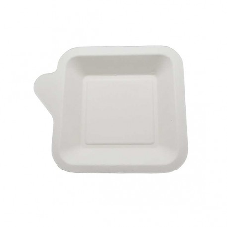 BX7 50 Mini assiette PULP Blanc 130x110mm