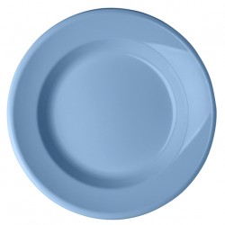 CBR17BL Assiette creuse Bleu ardoise Ø229x h.40mm
