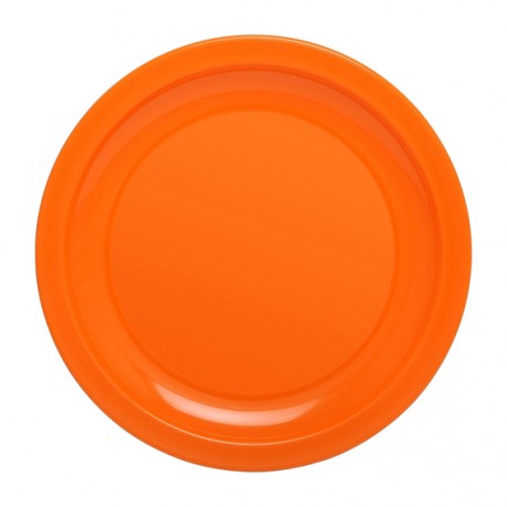 DCM103O Assiettes plates Orange Ø230mm