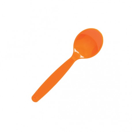 DCM108O Cuillères à soupe enfants Orange 170mm