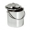 EG140043 Seau à glaçons inox 3,3l Ø180x h.230mm