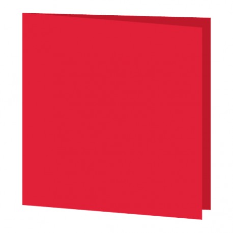 GDP36 50 Serviettes couleur Rouge 39x39cm