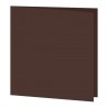 GDP42 50 Serviettes couleur Brun 39x39cm