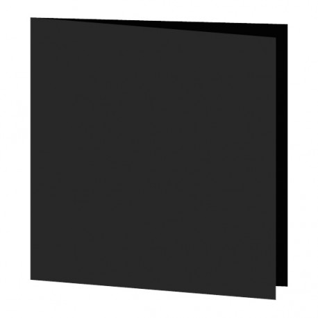GDP44 50 Serviettes couleur Noir 39x39cm