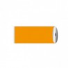 GDP74 Rouleaux de nappe de couleur voie sèche Mandarine 1,20x25m