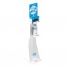 MD101BN Distributeur TOTEM Blanc 1L 300×365×1415mm