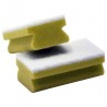 MY28 Eponge à récurer avec poignée HACCP Jaune L.100x l.70x H.45mm