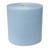 PE11 Bobine d'essuyage 3 plis Bleu l.39cm x L.400m
