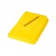 PIC72J Couvercles Probbax papiers/cartons Jaune 328x453xh.70mm