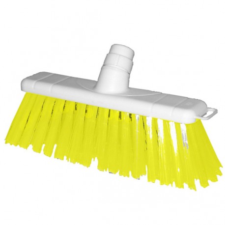 T107J Brosses de rue HACCP Jaune 30cm