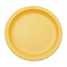 DCM103J Assiettes plates Jaune Ø230mm