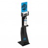 MD101NR Distributeur TOTEM Noir 1L 300×365×1415mm