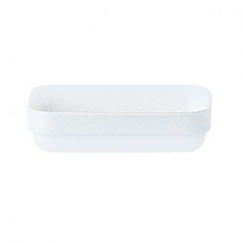  A244 Ravier rectangulaire Blanc 140x90mm 
