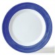 A296B Assiettes creuses Bleu Ø230mm