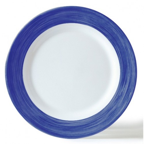  A296B Assiettes creuses Bleu Ø230mm 