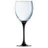 A307 Verres domino Pied noir 350ml Ø84x h.206mm