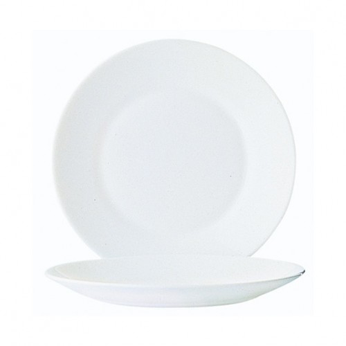  A4 Assiettes plates Blanc Ø190mm 