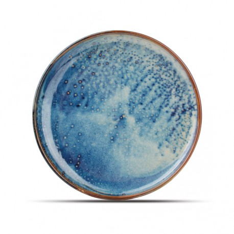
                AT1138 Assiettes plates Bleu/brun Ø205mm
        