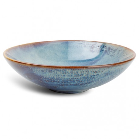 
                AT1143 Assiettes à pâtes/saladiers Bleu/brun Ø260xh.73mm
        