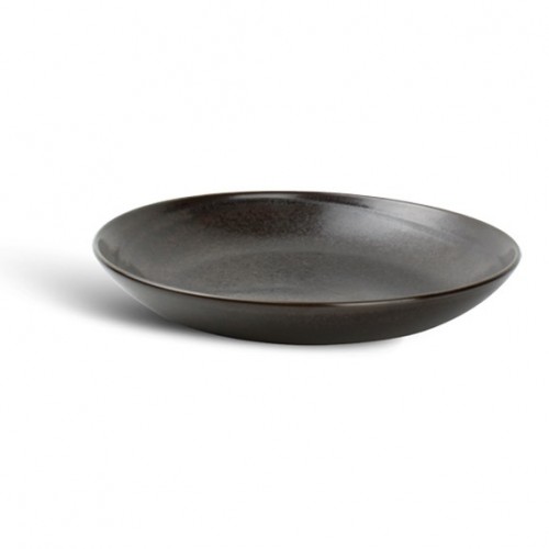  AT1149 Assiette à pâtes/salade Noir 245xh.40mm 