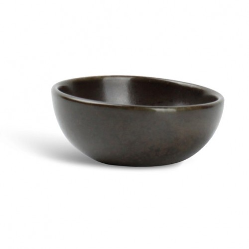  AT1151 Bols obliques bas Noir Ø75xh.30mm 