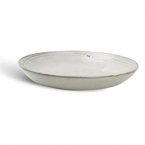  AT1163 Assiette à pâtes/salade Gris 245xh.40mm 