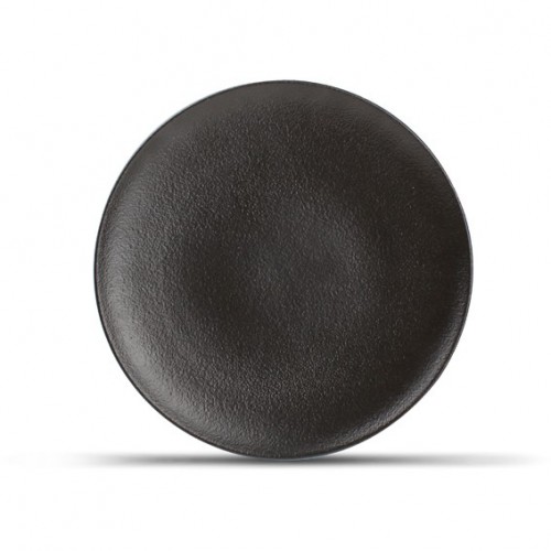  AT1174 Assiettes plates Noir Ø210mm 