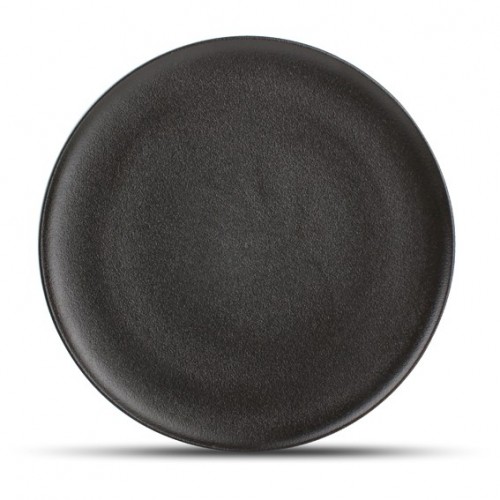  AT1175 Assiettes plates Noir Ø270mm 