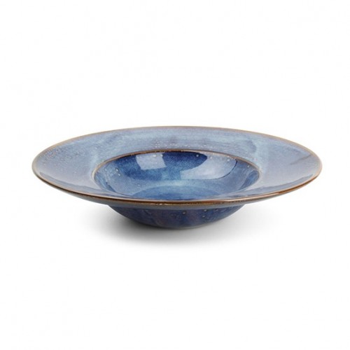  AT1219 Assiette creuse ronde Bleu/brun Ø275/160xH.58mm 