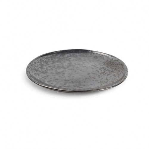  AT1252 Assiettes plates Noir Ø215mm 