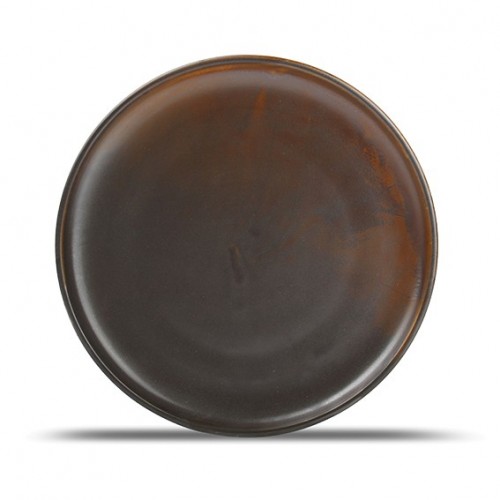  AT1317 Assiettes plates Brun/bleu Ø200mm 