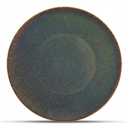 AT1365 Assiettes plates Vert Ø160mm