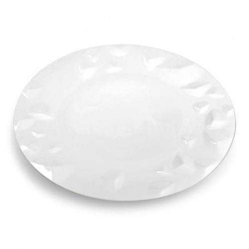  AT1443 Assiettes plates Blanc Ø280mm 