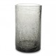 AT1468 Verres Crackle Gris 40cl Ø80xh.135mm
